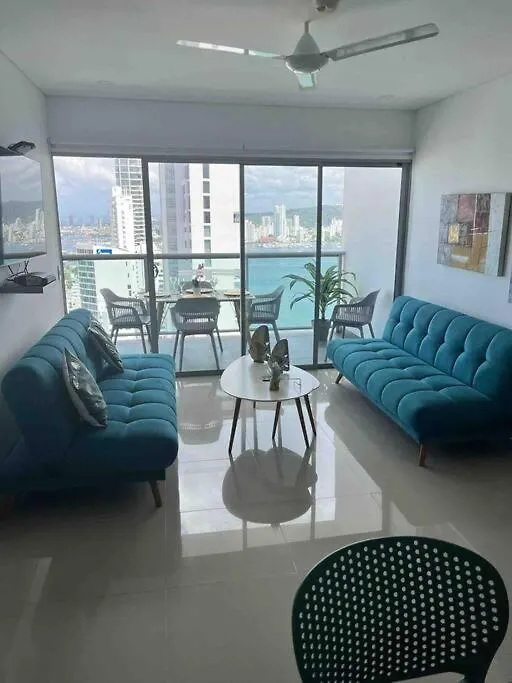 Lägenhet Apto En El Sector Mas Exclusivo De La Ciudad Cartagena Colombia