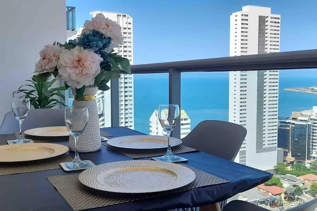 Lägenhet Apto En El Sector Mas Exclusivo De La Ciudad Cartagena Colombia